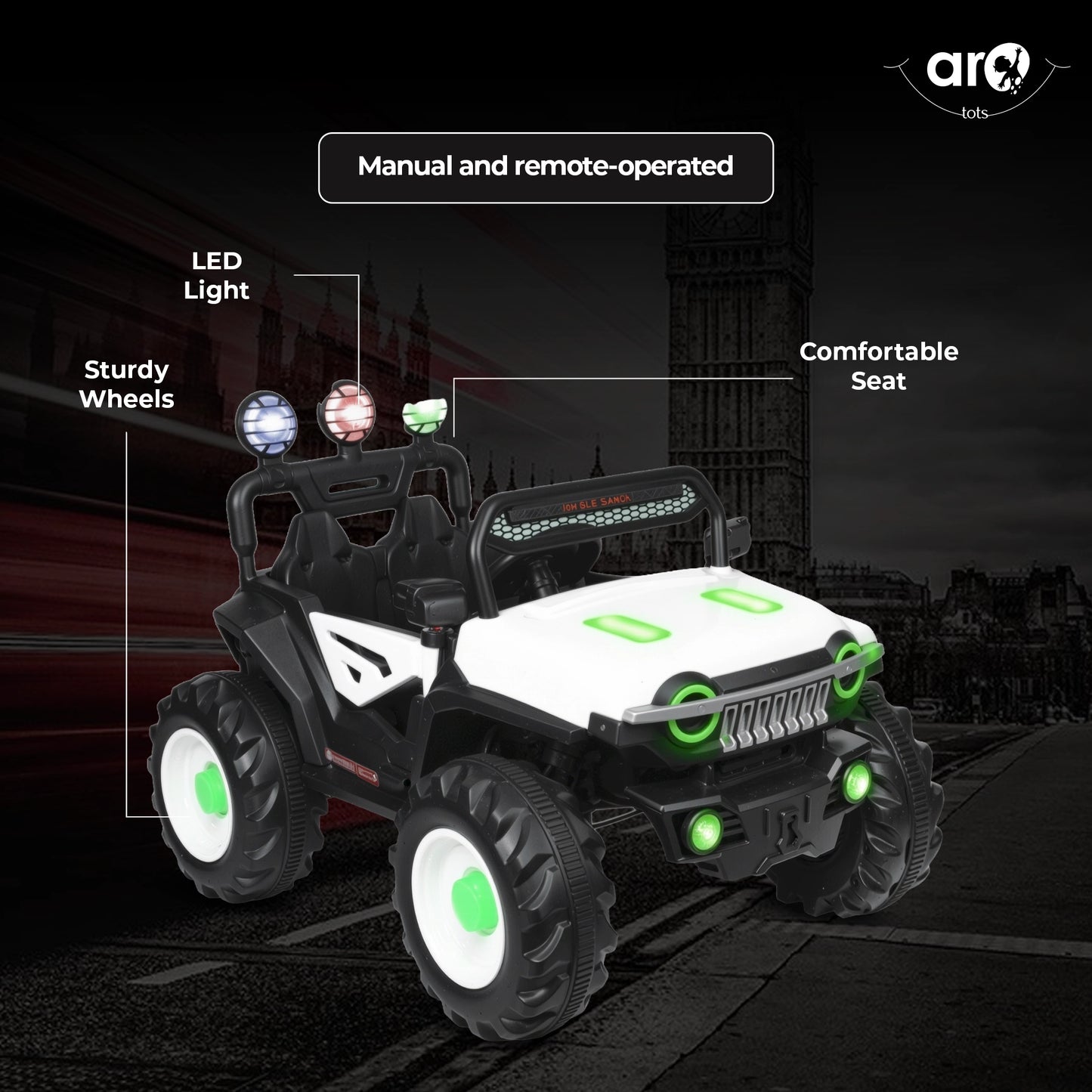 Haizer Kids Electric Ride On Car by AROTOTS