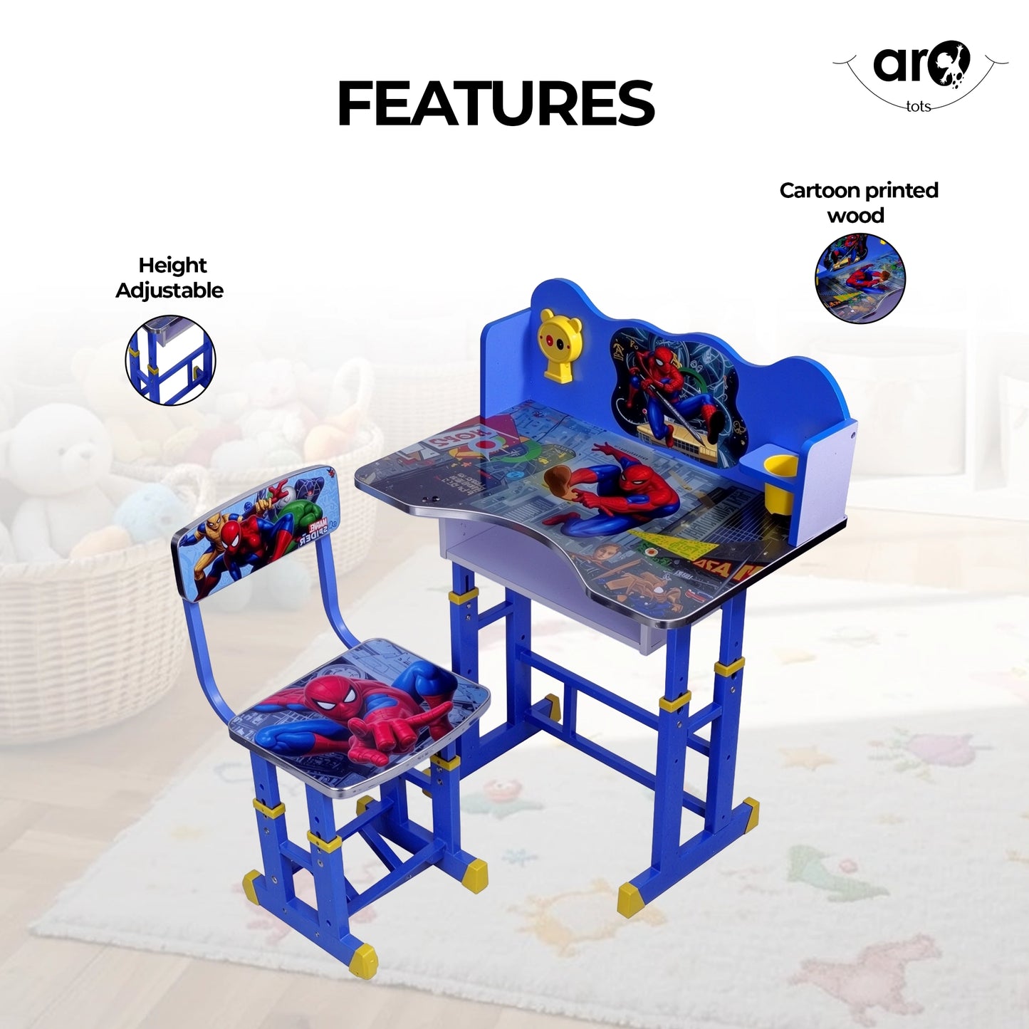 IMP Kids Desk Set for Study and Play by AROTOTS