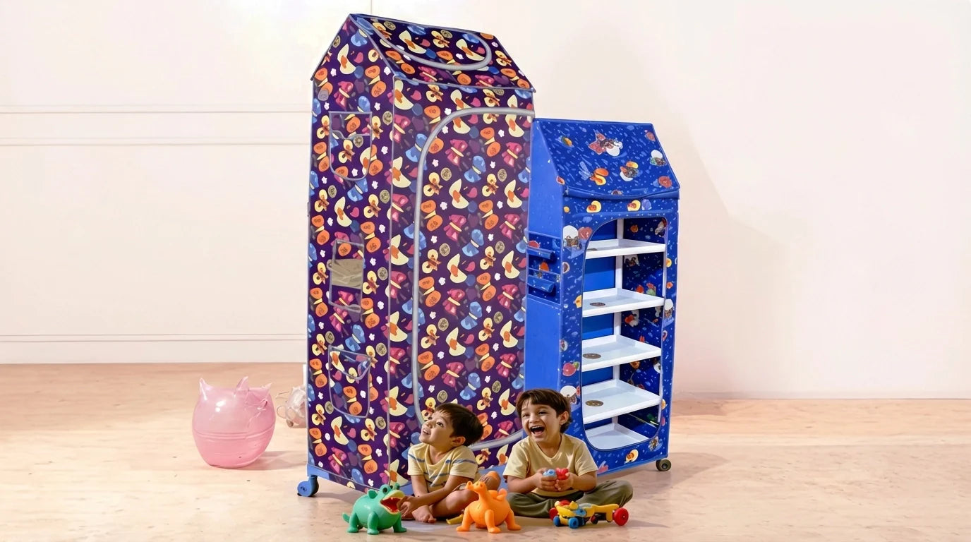 The Complete Guide to Kids Almirah – Smart Storage for Growing Families