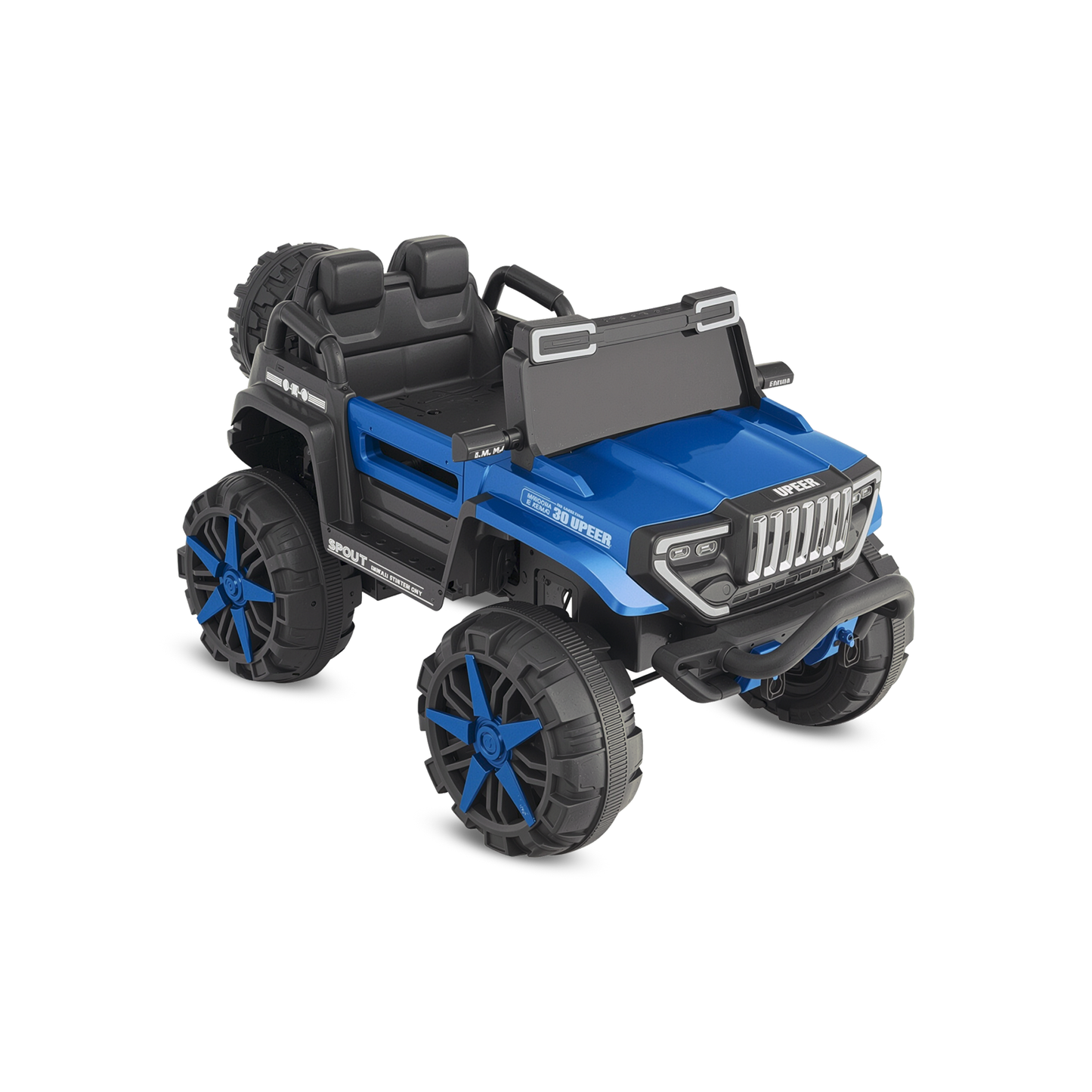 1200 Painted Kids Jeep Ride On Car by AROTOTS