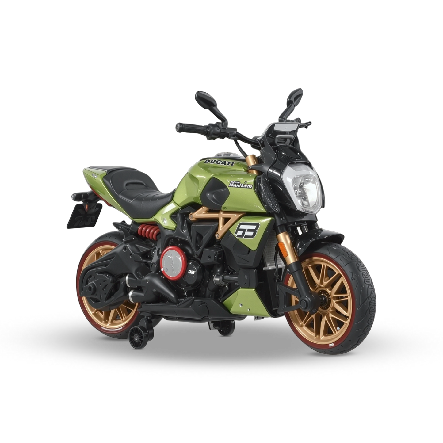Kids Ducati 1260 Painted Electric Ride On Bike - AROTOTS