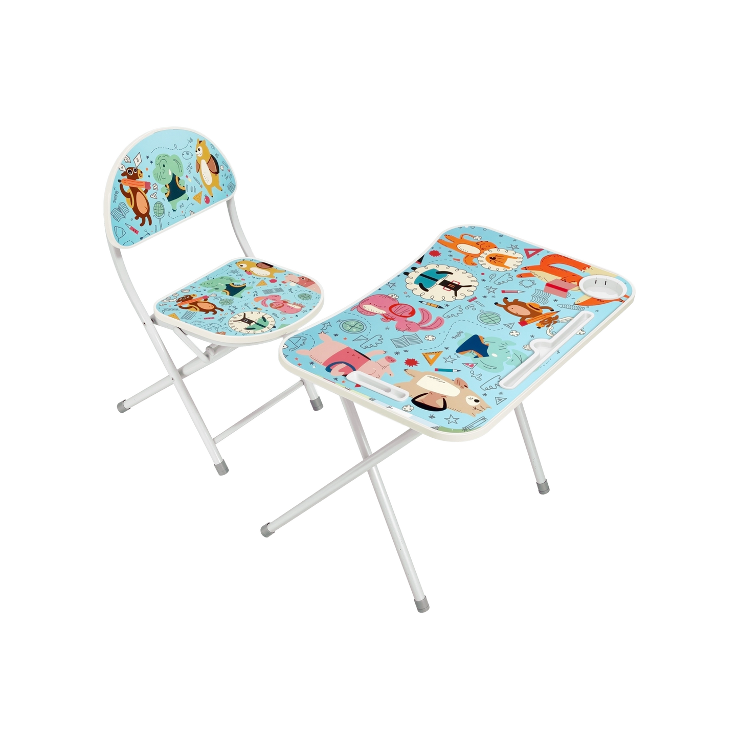 Sporty Table Chair Round for Kids Study by AROTOTS