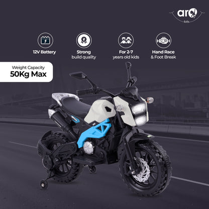 Kids Terrain Style Electric Ride On Bike - AROTOTS