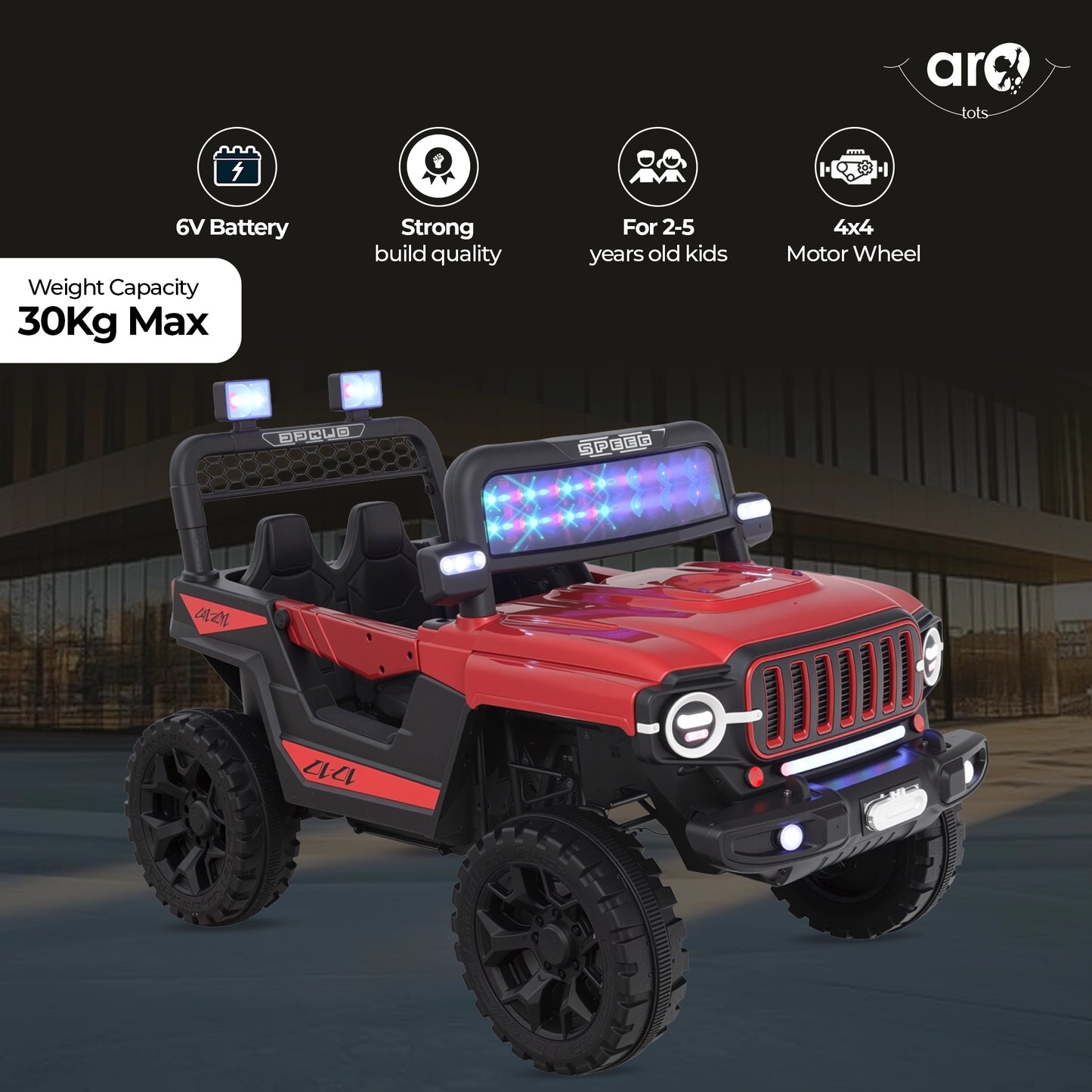 5588 Kids Jeep Ride On Battery Car by AROTOTS