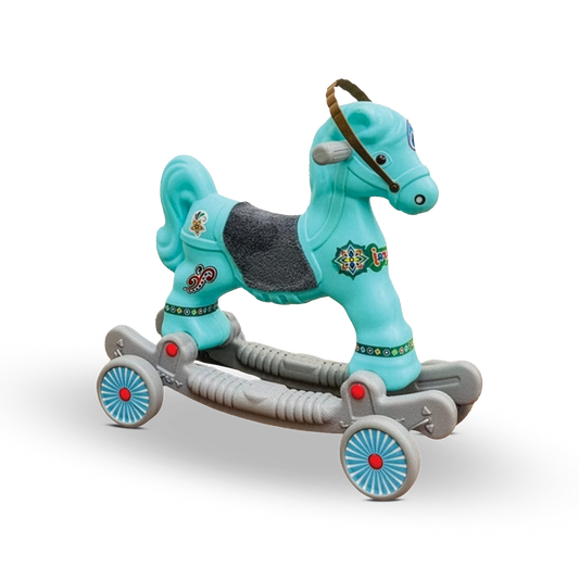 Chetak Horse Kids Ride On Toy for Indoor Outdoor Play by AROTOTS