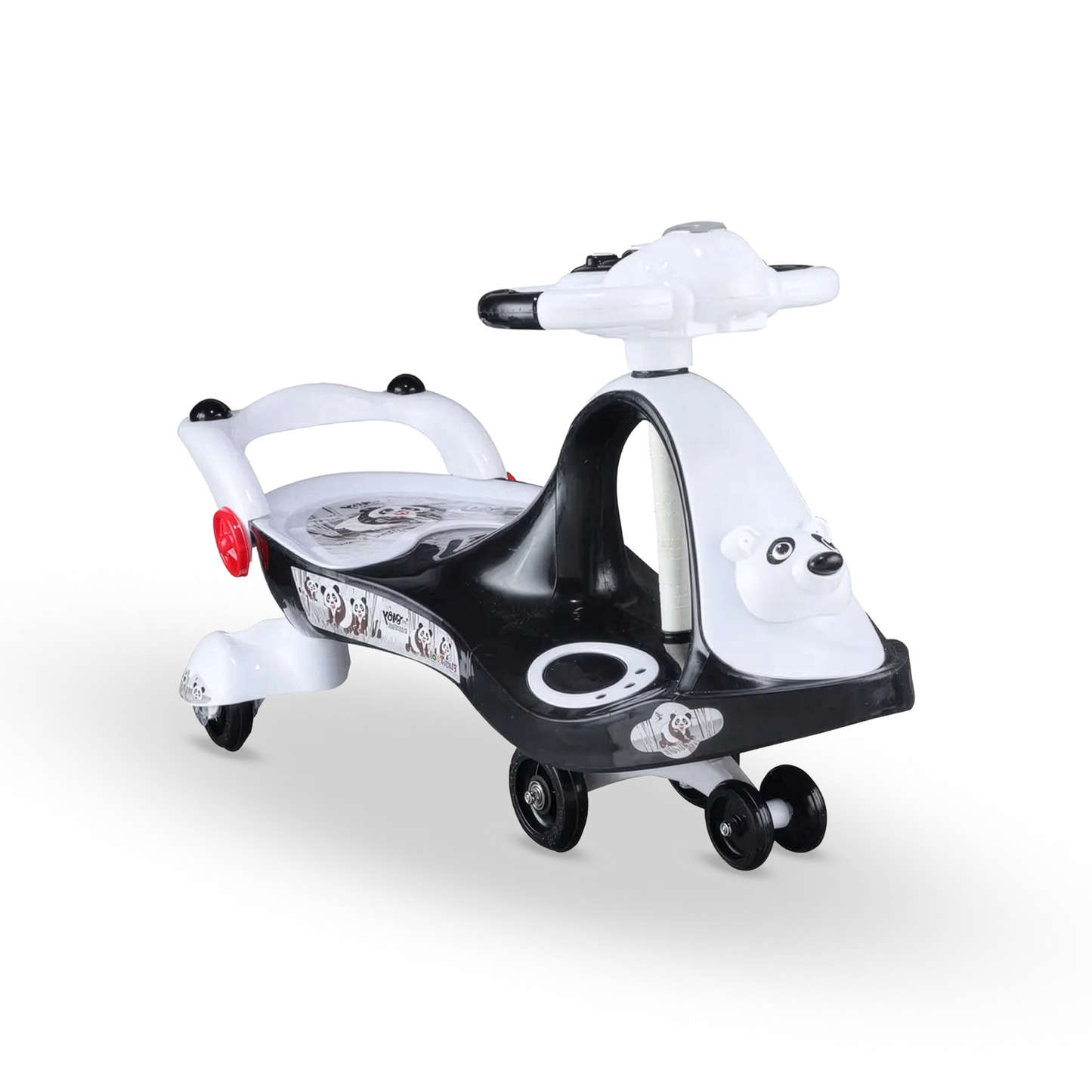 Panda Kids Magic Car with Backrest Ride On Toy by AROTOTS