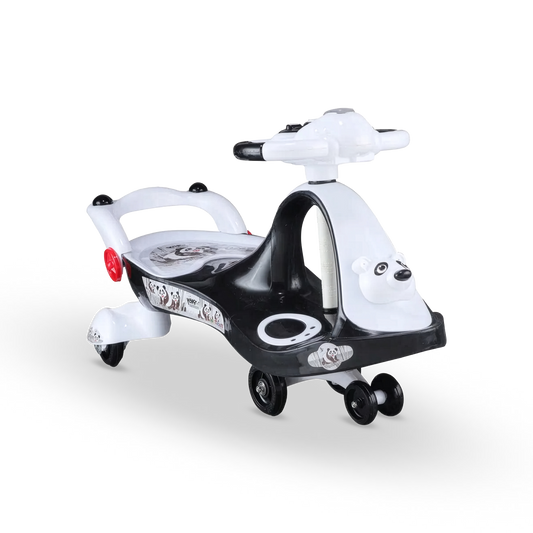 Panda Kids Magic Car with Backrest Ride On Toy by AROTOTS
