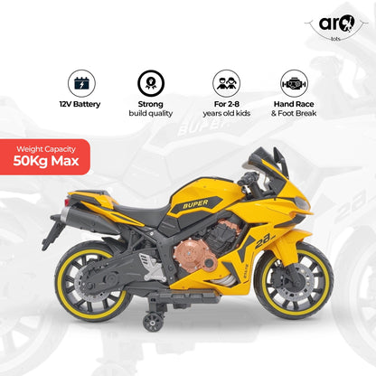 Kids 999 RR Style Electric Ride On Bike - AROTOTS
