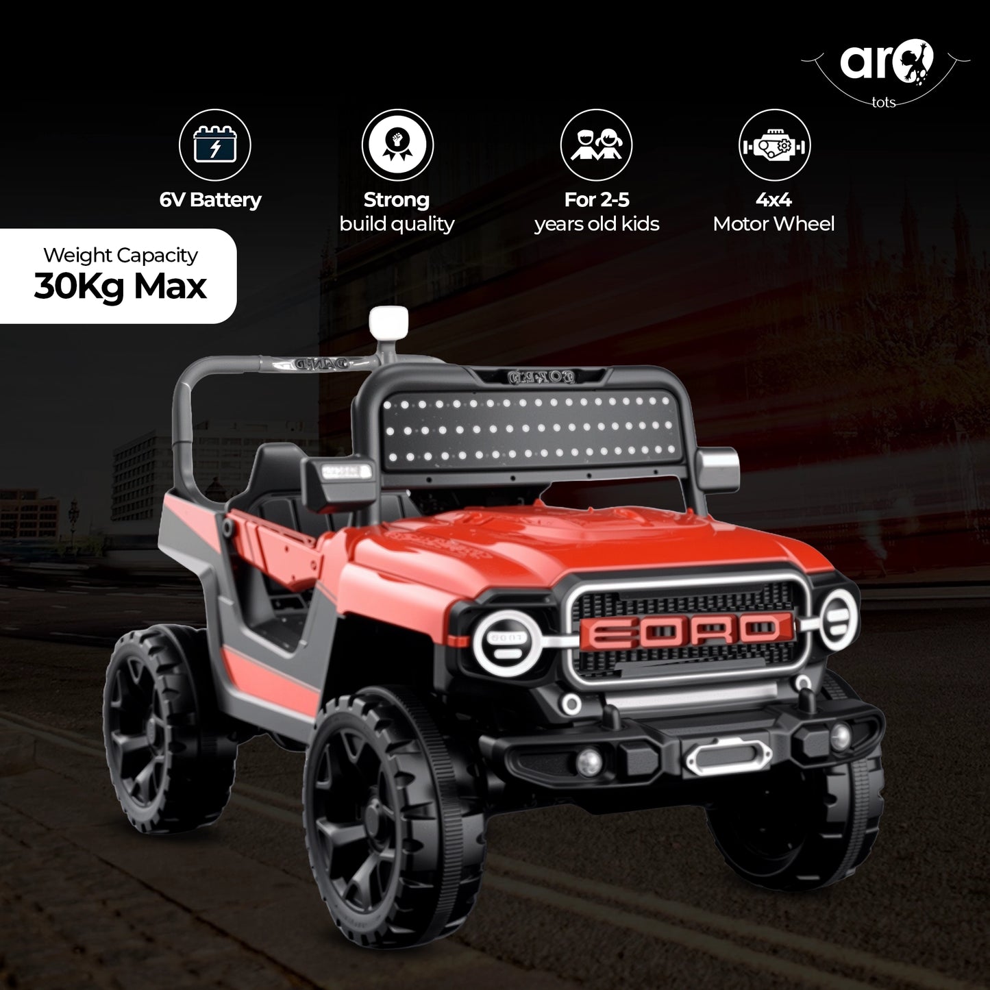 Ford EOD Kids Ride On Car with Realistic Look by AROTOTS