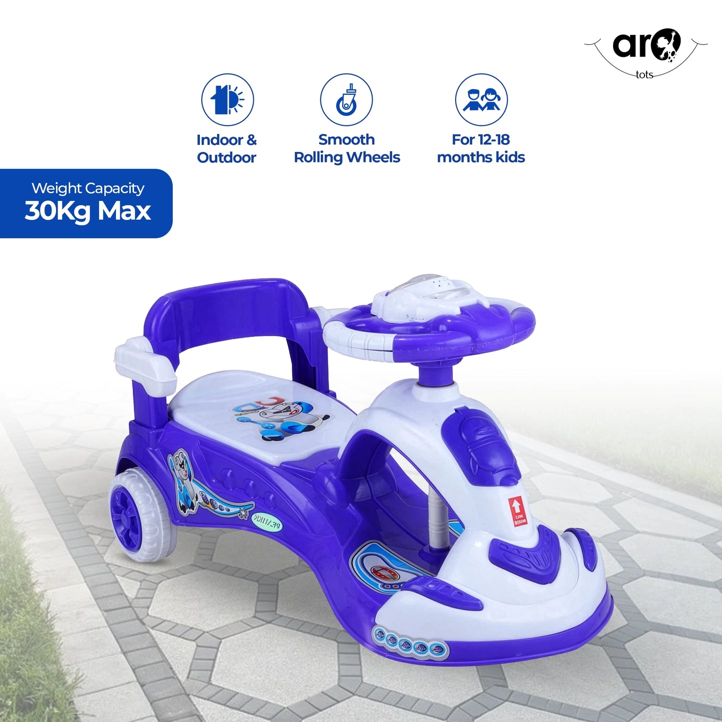 UD Kids Magic Car Ride On Toy by AROTOTS