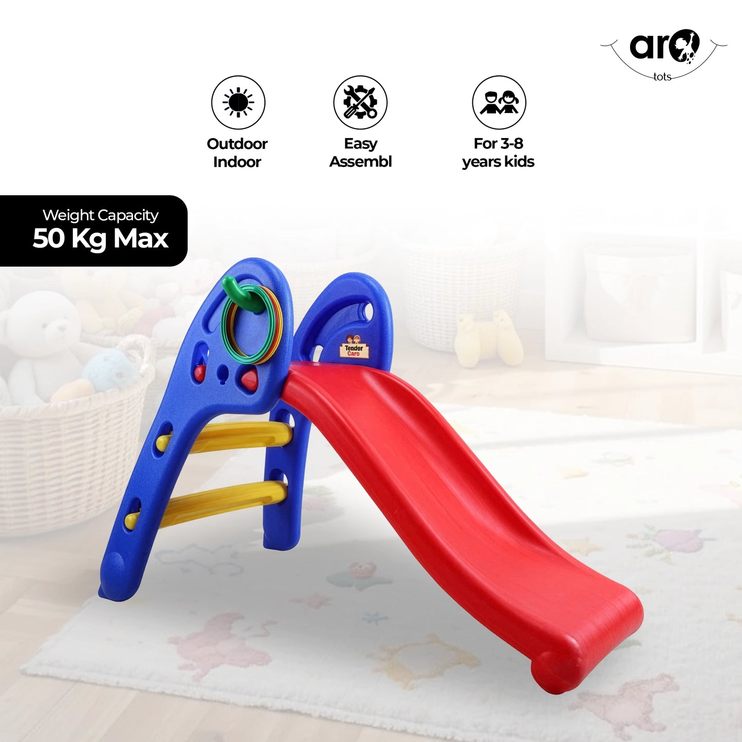 Cute Kids Slide for Toddlers and Playtime by AROTOTS