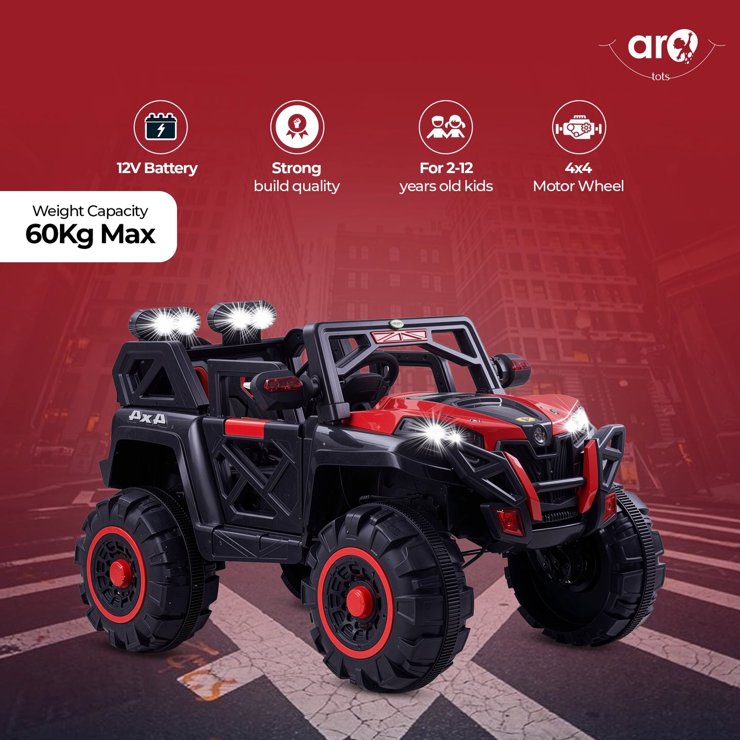 2188 UT Kids Ride On Toy Vehicle by AROTOTS