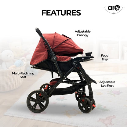 6616 S Kids Stroller for Convenient Outdoor Travel by AROTOTS