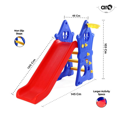 Folding Kids Slide for Easy Storage and Play by AROTOTS