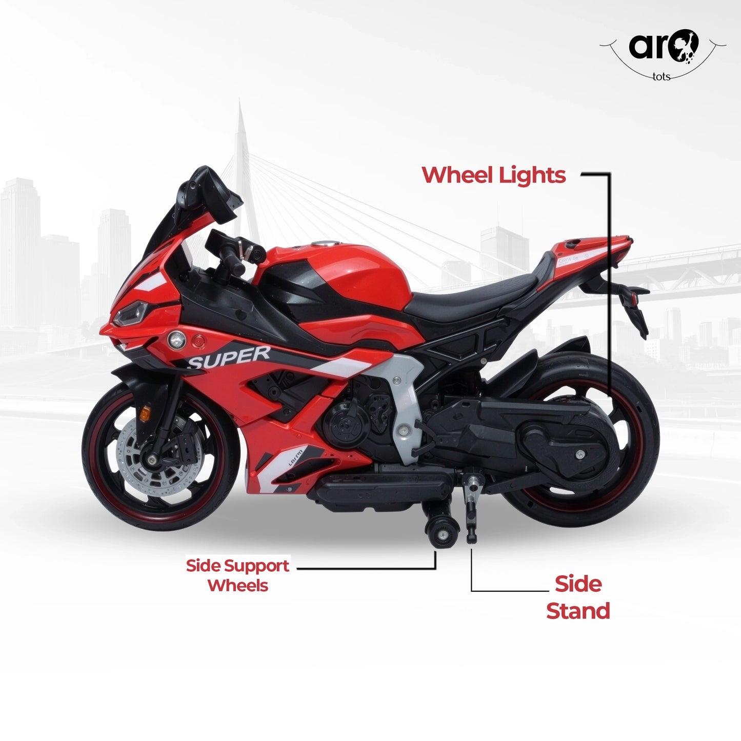 Kids BMW 022 Style Battery Operated Bike - AROTOTS