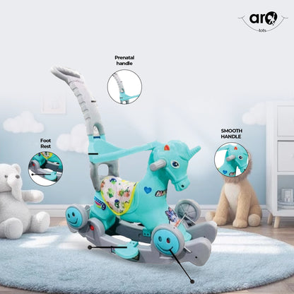 Unicorn Supreme Kids Ride On Toy for Magical Fun by AROTOTS