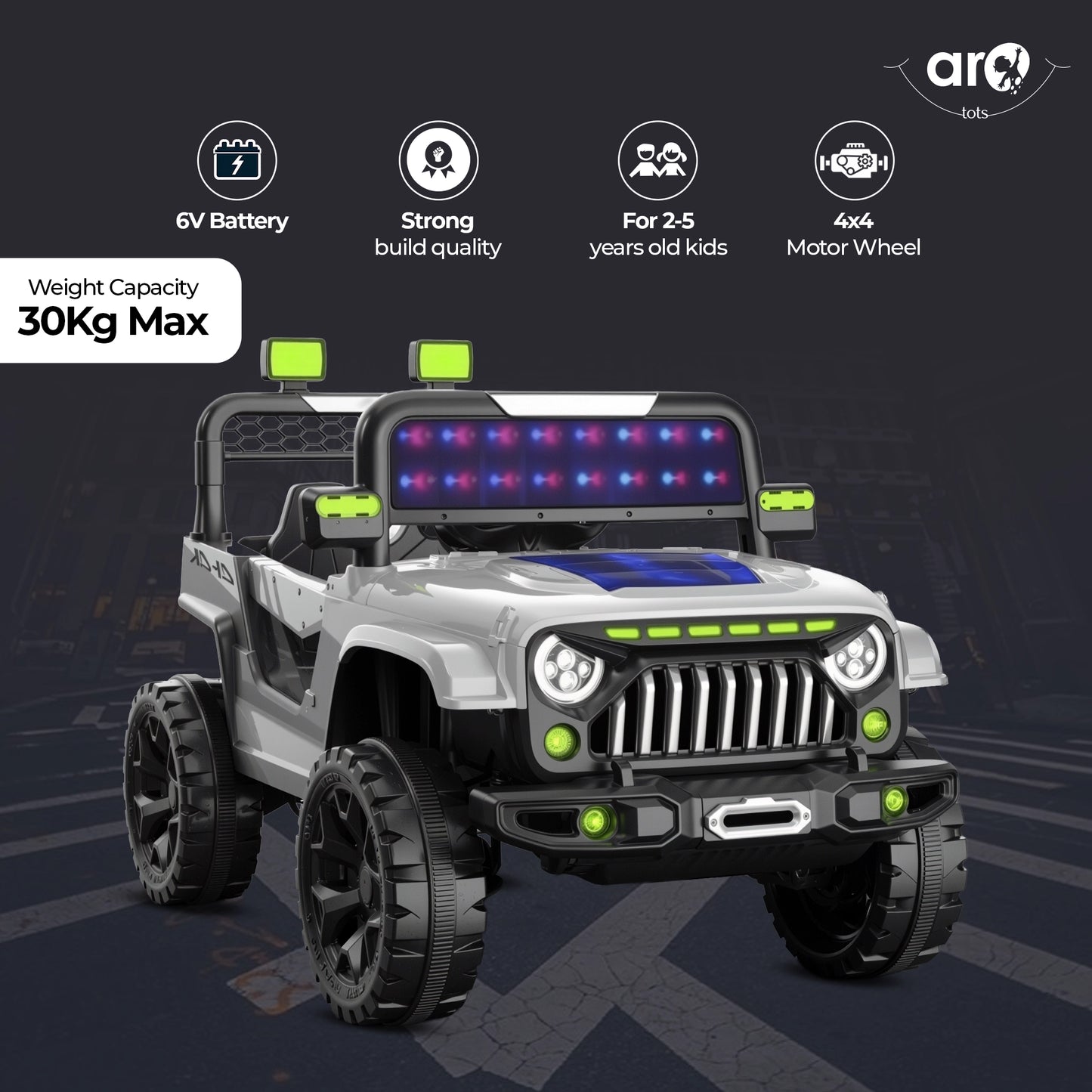 6699 Kids Jeep Style Ride On Car by AROTOTS