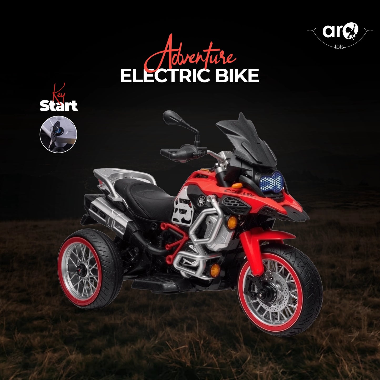 Kids Yamaha 209 Style Battery Operated Bike - AROTOTS