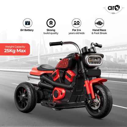 Kids 818 Bullet Style Battery Operated Bike - AROTOTS