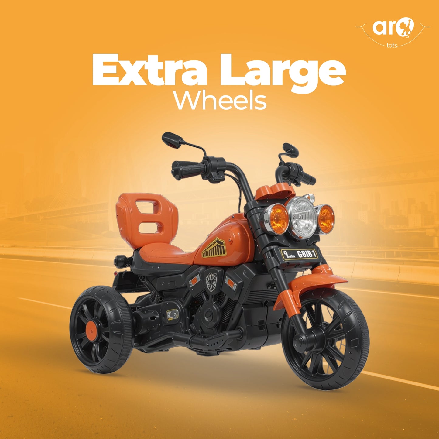 Kids Goldwing Hand Ride Racing Bike - AROTOTS