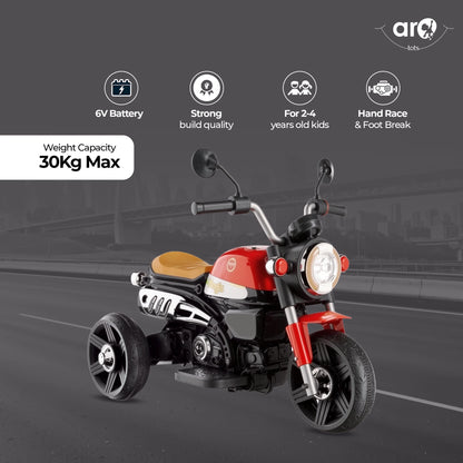 Kids Bullet Style Electric Ride On Bike - AROTOTS