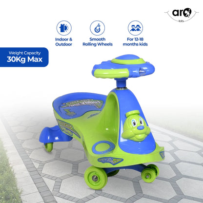 Teddy Kids Magic Car with Backrest Ride On Toy by AROTOTS