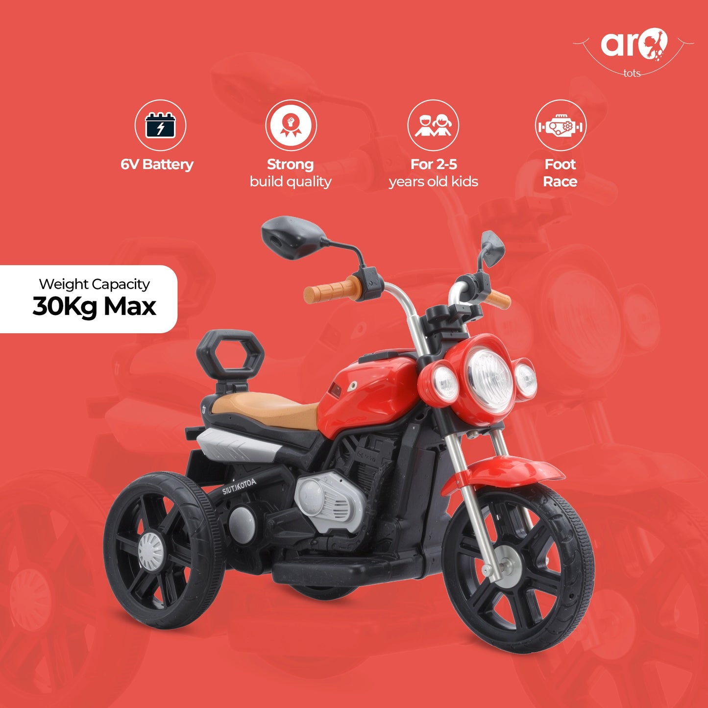 Kids IGL 191 Electric Ride On Bike - AROTOTS