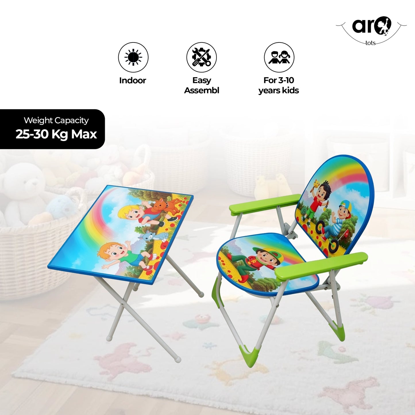 King Table Chair for Kids Study and Dining by AROTOTS