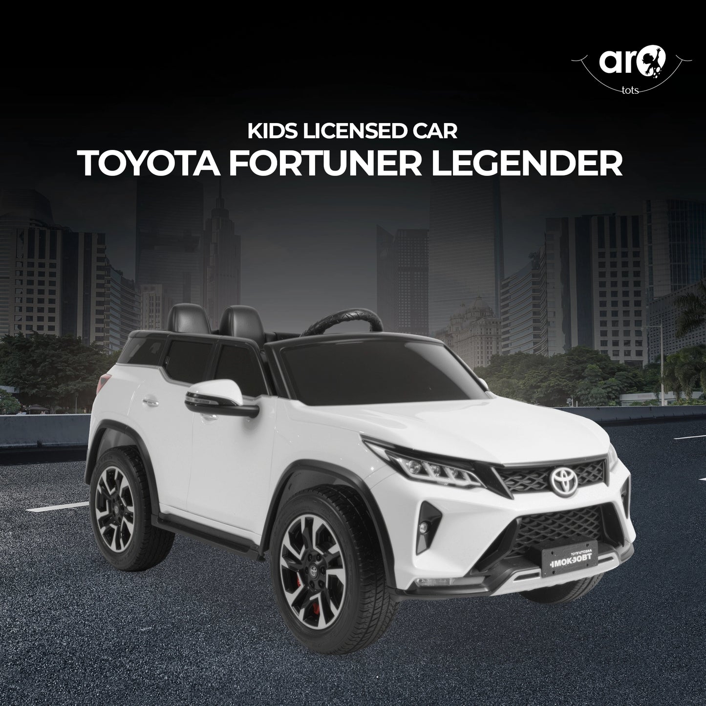Fortuner Style Toy Car for Kids – AROTOTS