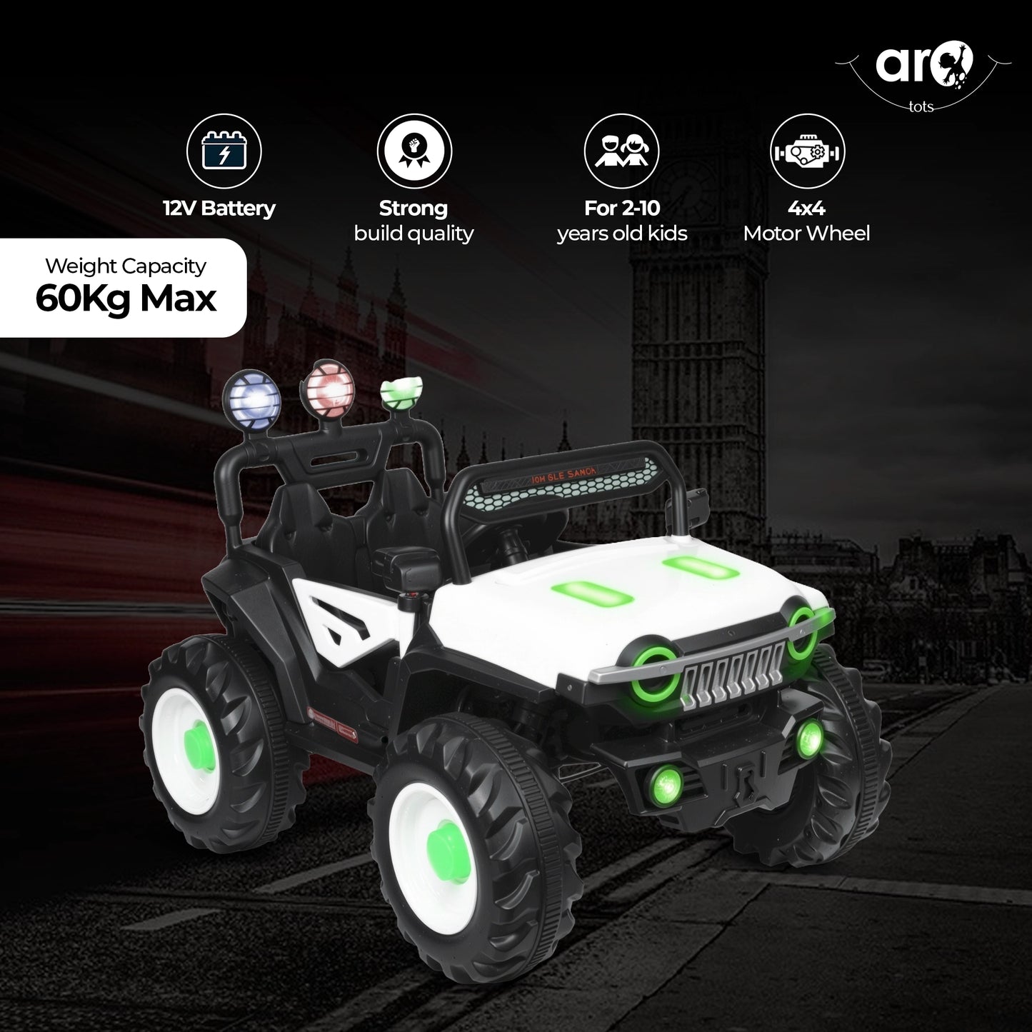 Haizer Kids Electric Ride On Car by AROTOTS