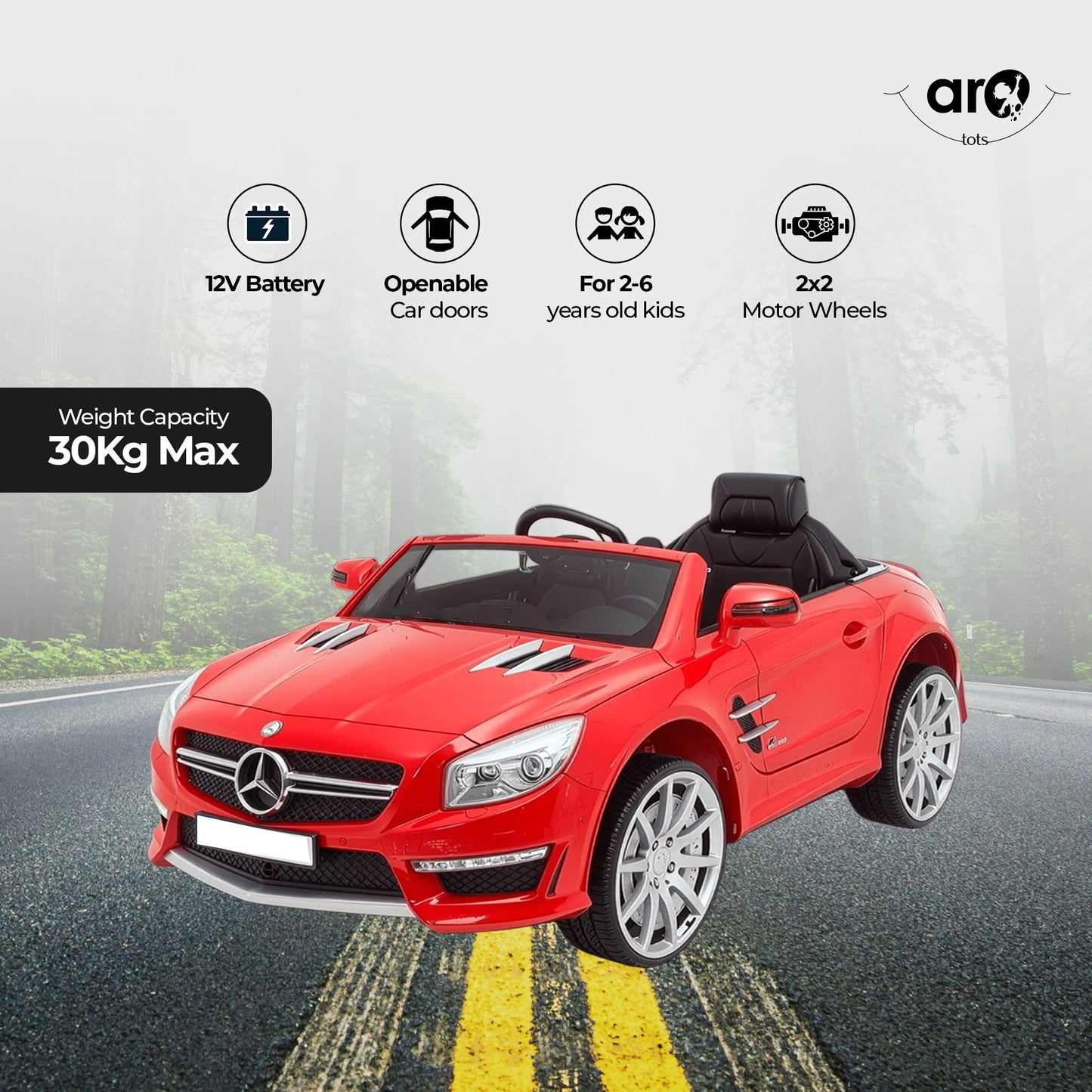 Dream Car DL 1000 Kids Ride On Toy Car – AROTOTS