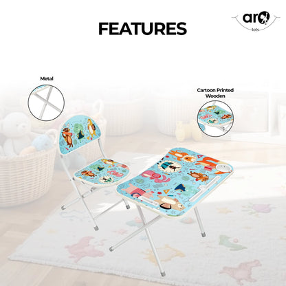 Sporty Table Chair Round for Kids Study by AROTOTS