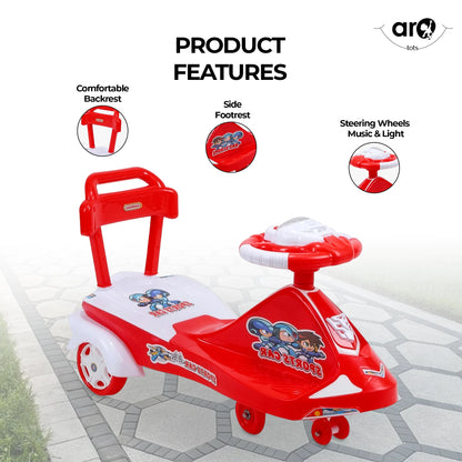 Sports Kids Magic Car Ride On Toy by AROTOTS