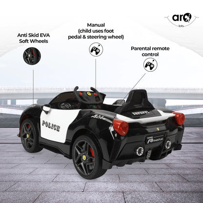 F8 Ferrari Police Toy Car for Kids – AROTOTS