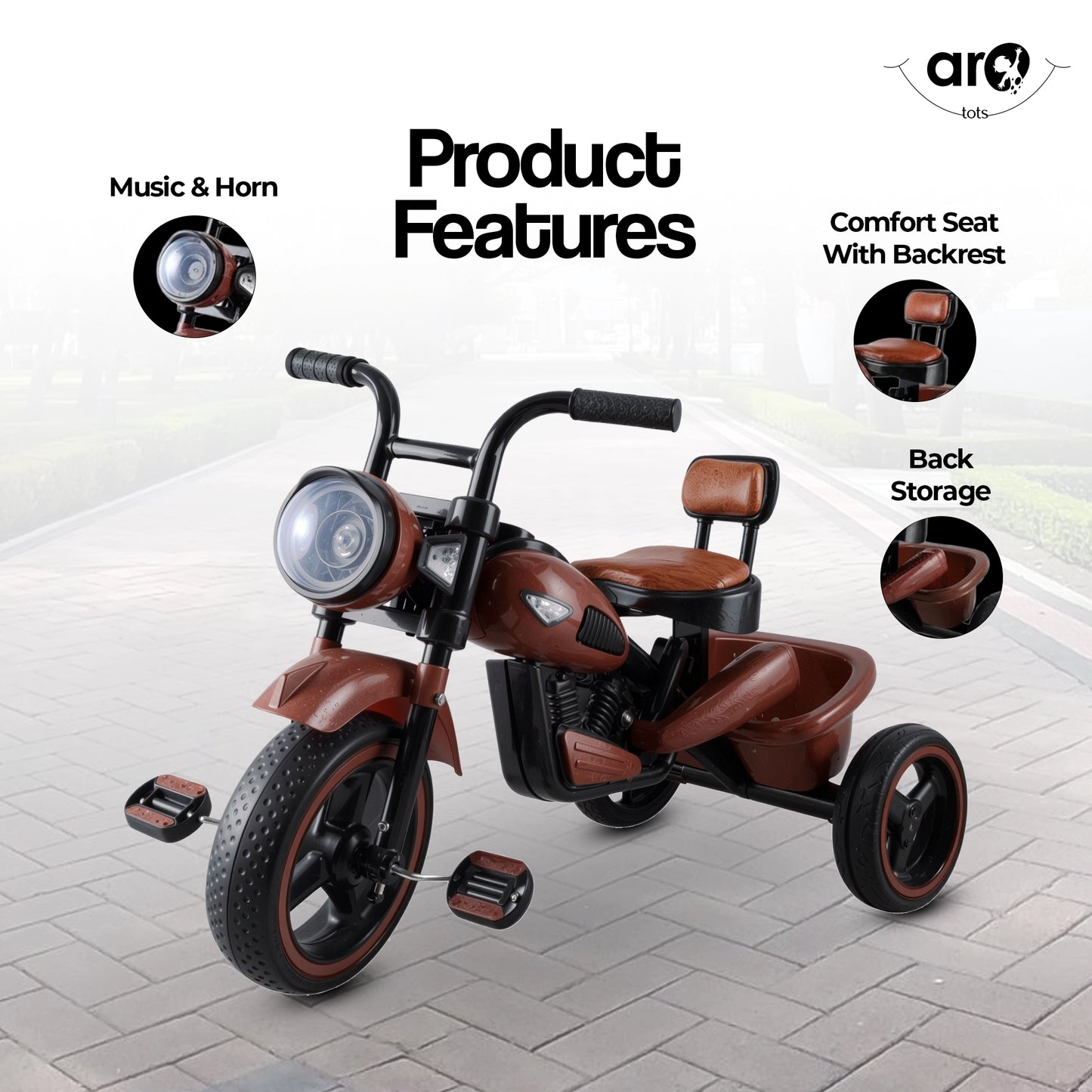 Ninja Metalic Tricycle
