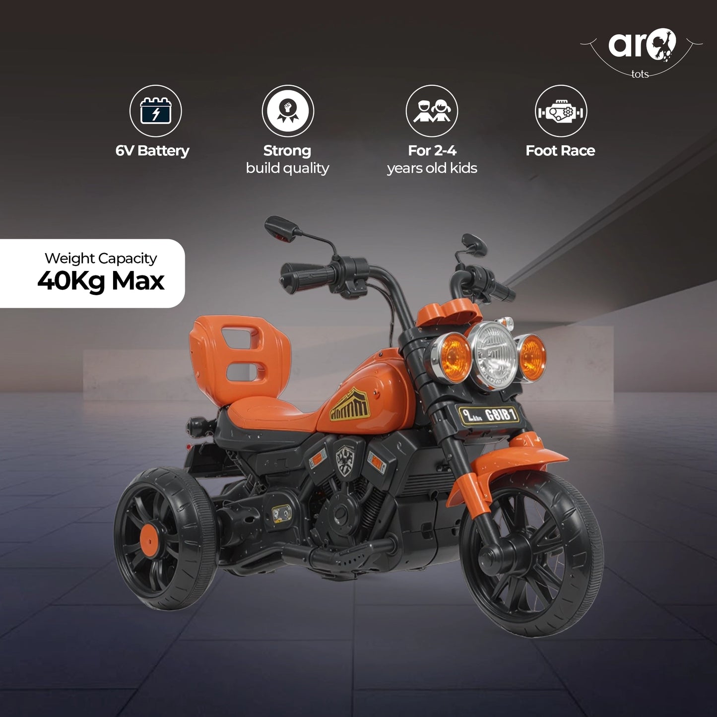 Kids Goldwing Hand Ride Racing Bike - AROTOTS