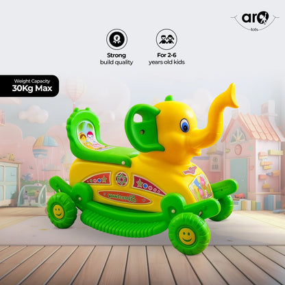 Elephant Rider Kids Ride On Toy for Fun Movement by AROTOTS