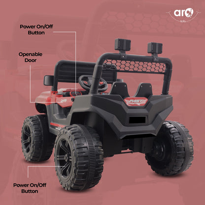 908 Kids Jeep Battery Operated Ride On by AROTOTS